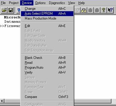 dataman eprom programmer